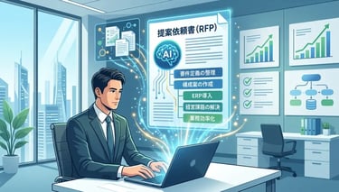 AIでRFP（提案依頼書）は作れる？メリットと具体的な手順を解説