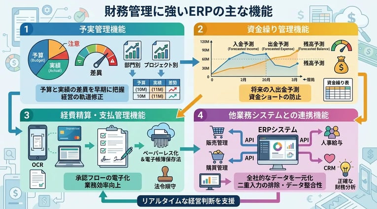 【2026年最新】財務管理に強いERP比較10選!機能や選び方を徹底解説