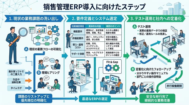 販売管理に強いERPおすすめ10選！選び方と導入メリットを徹底比較