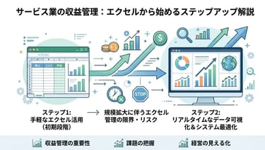 サービス業の収益管理とは？エクセルで始める簡単・効果的な実践手法