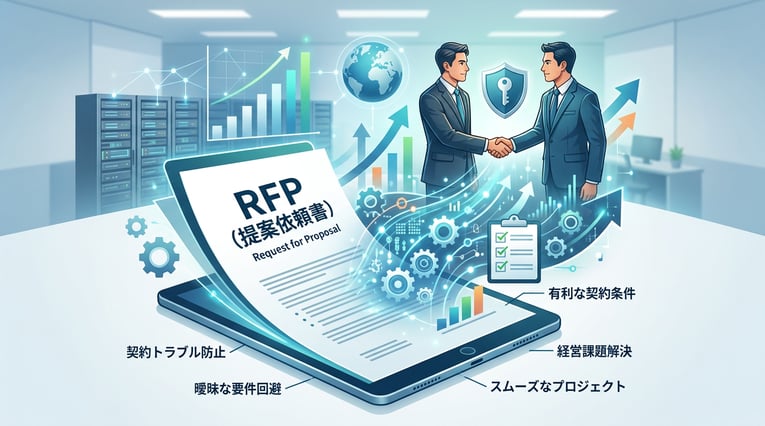システム開発の契約を有利に進めるRFP（提案依頼書）の書き方と注意点