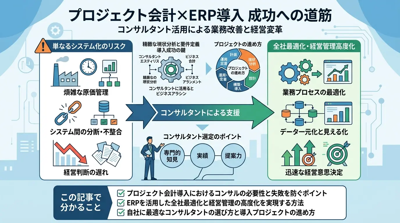 コンサルティング会社のプロジェクト会計入門：工数・費用・請求を正確に管理して利益率を高める