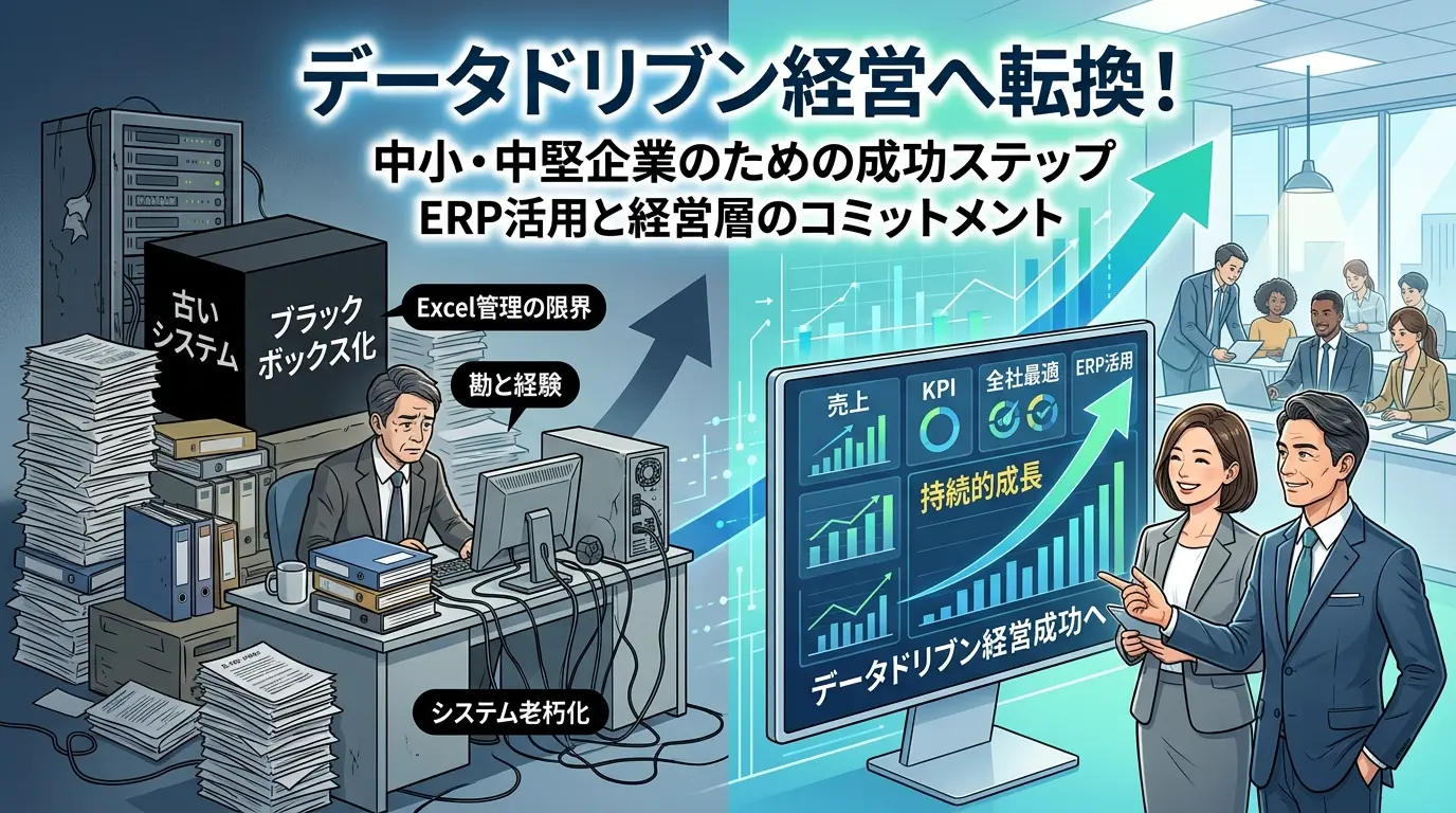 データドリブン経営とは？成功へ導く実践ステップと日本企業の導入事例