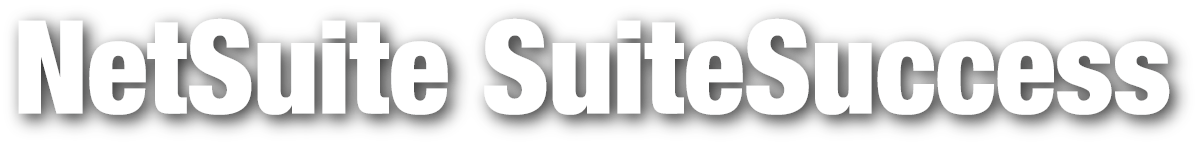 NetSuite SuiteSuccess