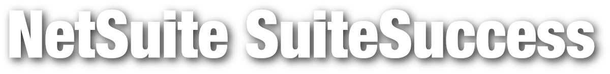 NetSuite SuiteSuccess